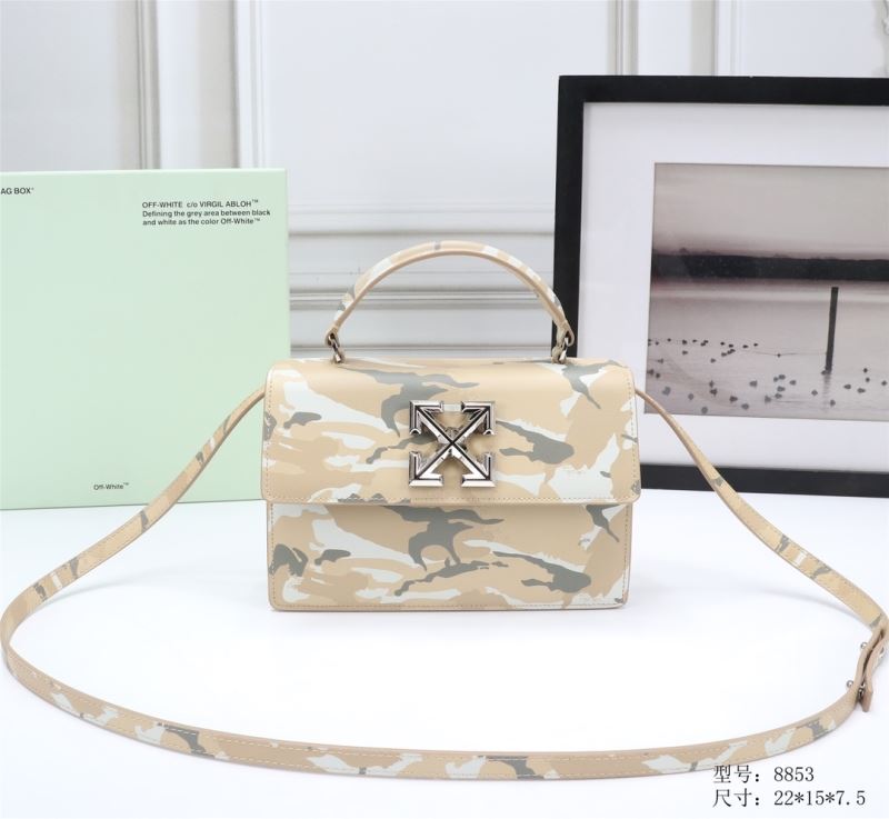 Off White Top Handle Bags